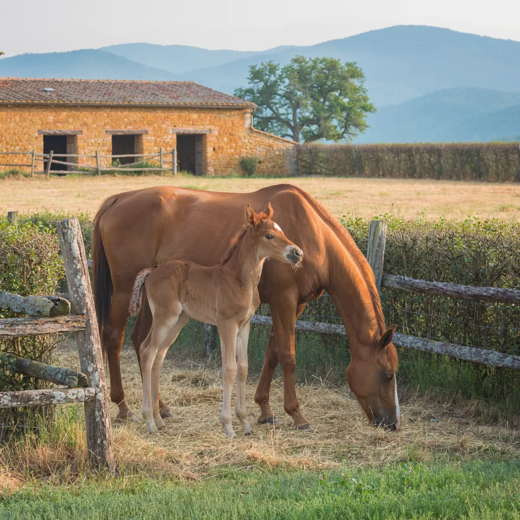 Élevage de chevaux, Poney Club de l'Ain, Francheleins