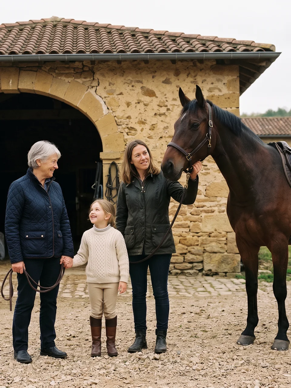 L'équipe, Poney Club de l'Ain, centre équestre à Francheleins