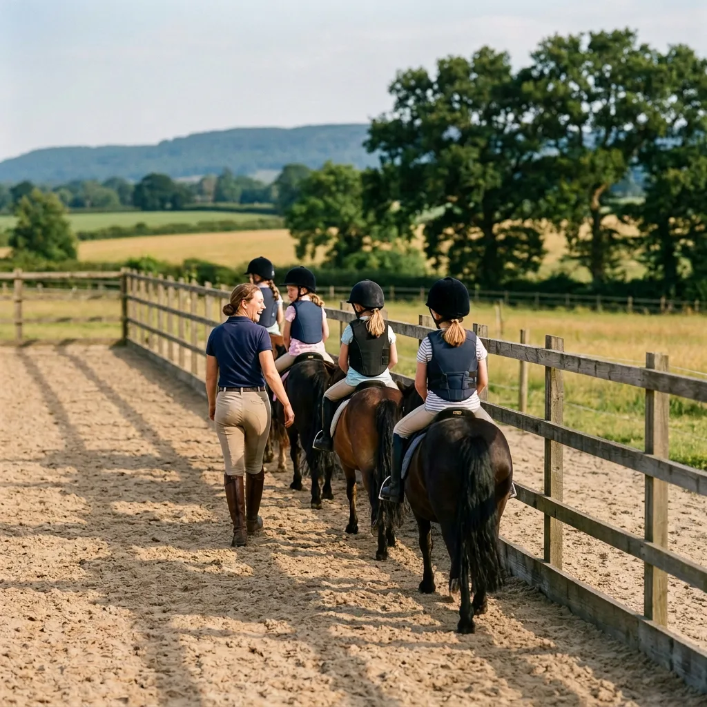 Cours de poney à Francheleins, Ain